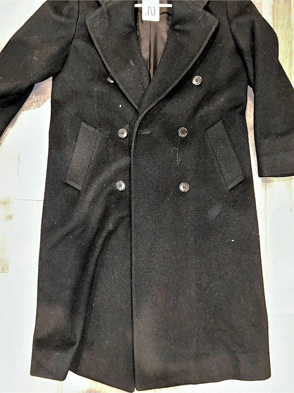 Jones New York Black Wool Pea Coat - Picture 9 of 12